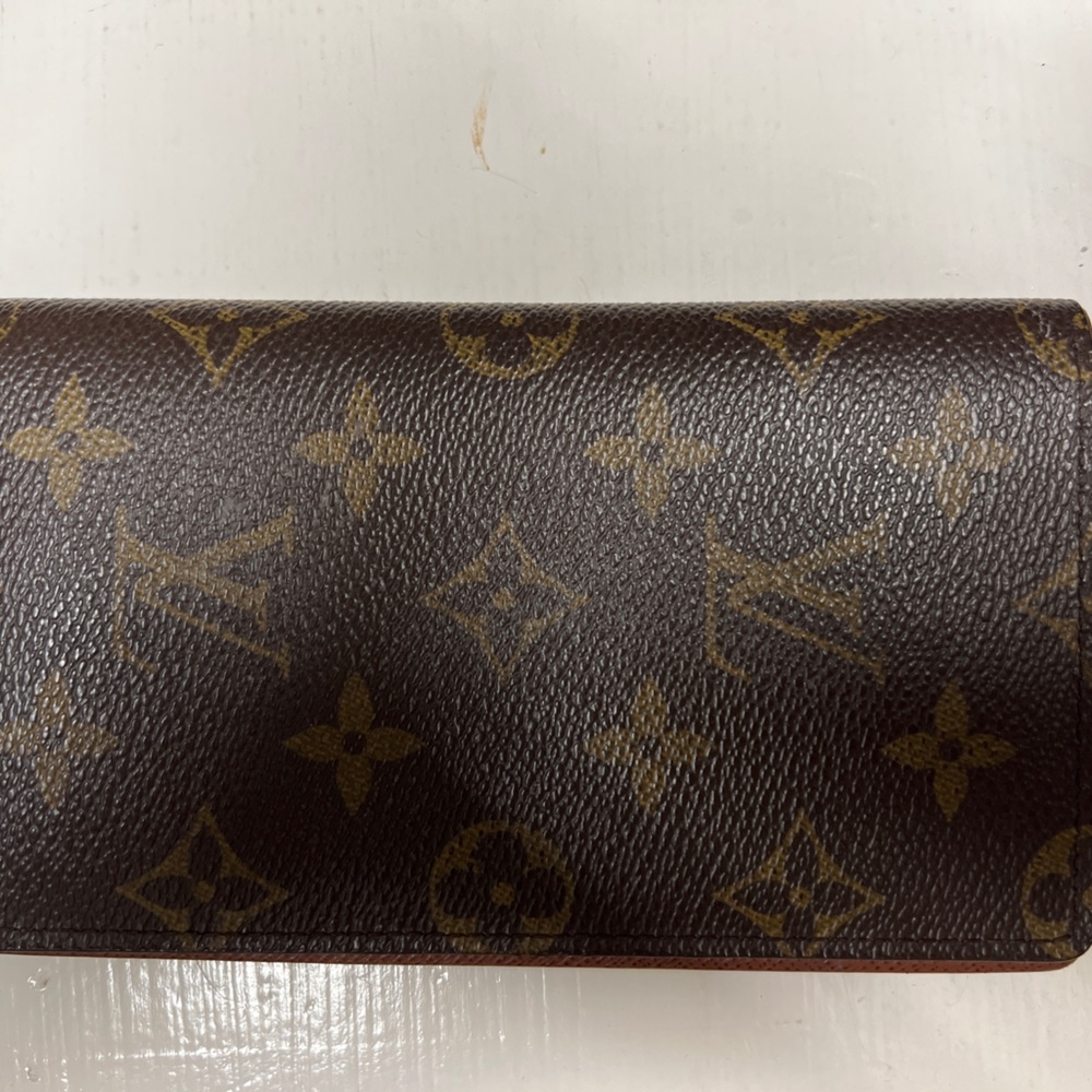 Louis Vuitton Checkbook Cover Case Monogram